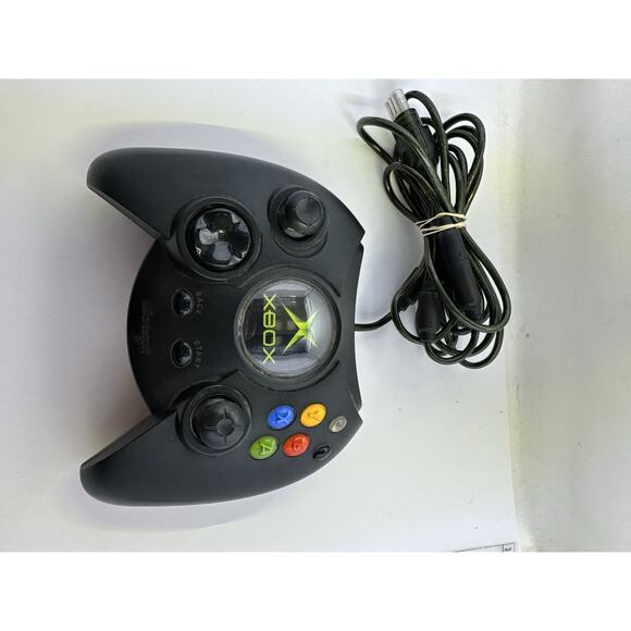 Xbox Duke Controller OEM Microsoft Original X08-17160 With Breakaway Cable WORKS - Picture 1 of 4